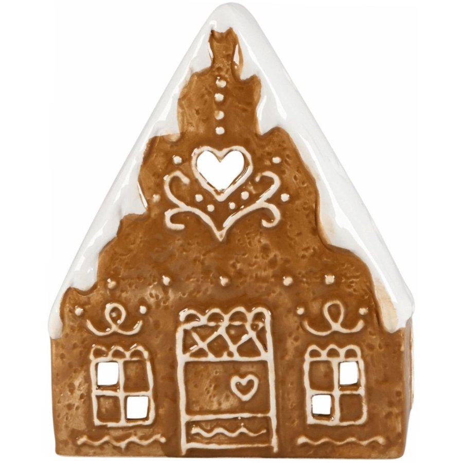 Det Gamle Apotek Lichterhaus H15 cm, Braun