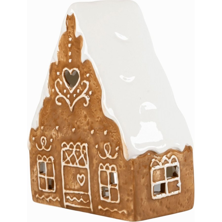 Det Gamle Apotek Lichterhaus H15 cm, Braun