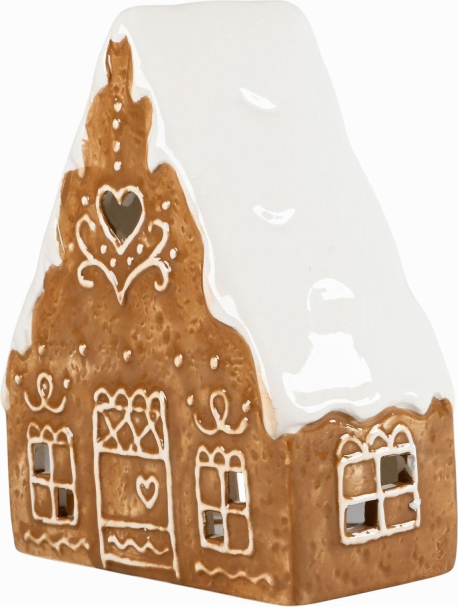 Det Gamle Apotek Lichterhaus H15 cm, Braun