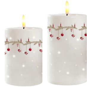 Det Gamle Apotek Stompkaars LED 2 stuks 7,5 cm, Childrens Magic