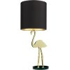 Design By Us Crazy Flamingo Tischleuchte H1 m, Schwarz/Gold