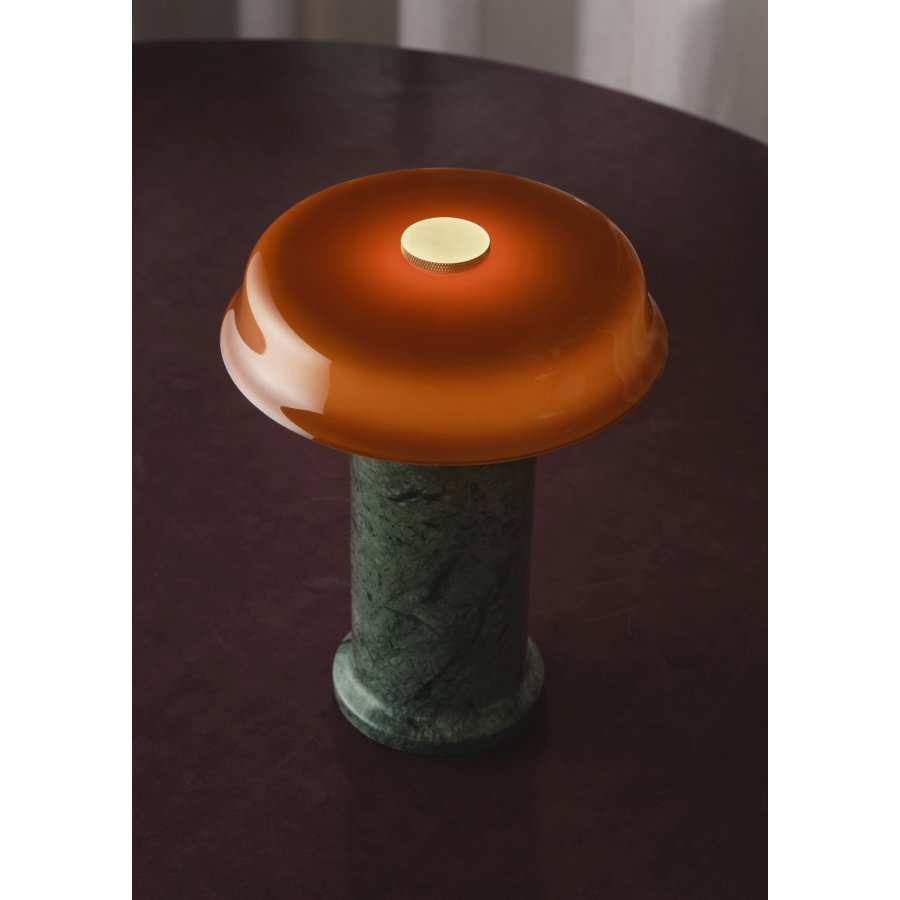 Design By Us Trip No. 2 Tr�dl�s Bordlampe H22 cm, Moss/Amber