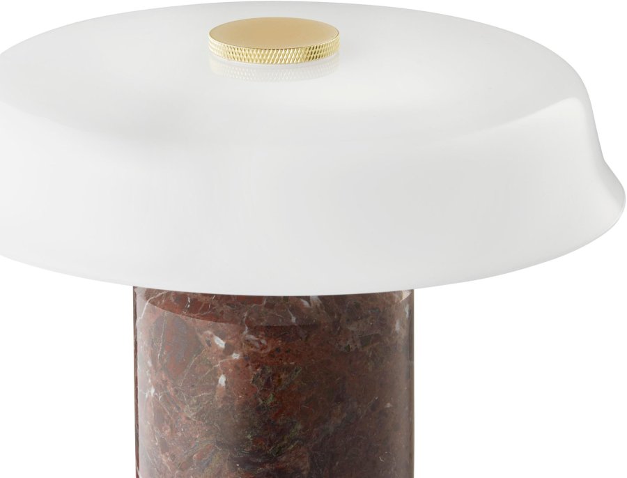 Design By Us Trip No. 2 Tr�dl�s Bordlampe H22 cm, Burgundy/Opal