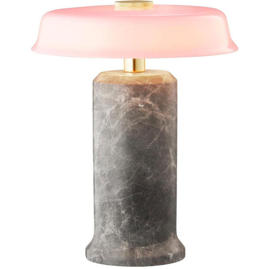 Design By Us Trip No. 2 Tr�dl�s Bordlampe H22 cm, Silver/Rose