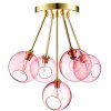 Design By Us Ballroom Molecule Plafond 68 cm, Rosa/Gold