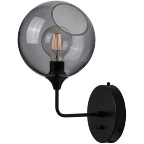 Design By Us Ballroom Vglampe 37 cm, Smoke/Sort