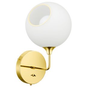 Design By Us Ballroom Vglampe 37 cm, White Snow/Guld