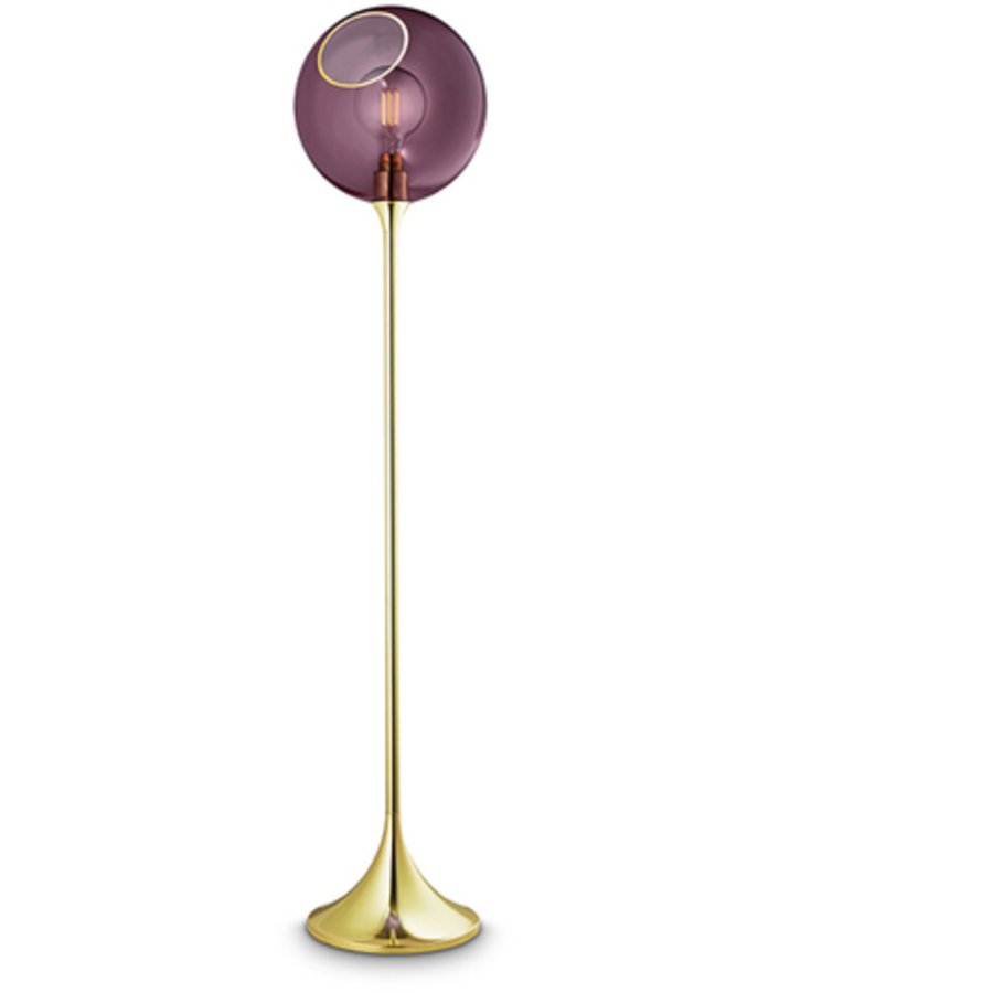 Design By Us Ballroom Stehleuchte H155 cm, Purple Rain/Gold