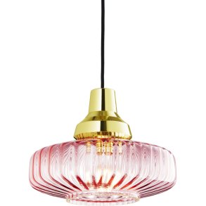 Design By Us New Wave Optic Pendel Ø26 cm, Rose