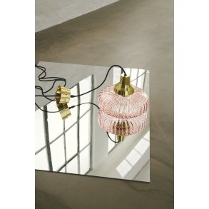 Design By Us New Wave Optic Pendel Ø26 cm, Rose