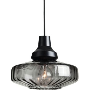 Design By Us New Wave Optic Pendel Ø26 cm, Smoke