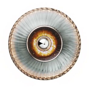 Design By Us New Wave Optic Væglampe Ø38 cm, Smoke