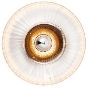 Design By Us New Wave Optic Vglampe 38 cm, Klar