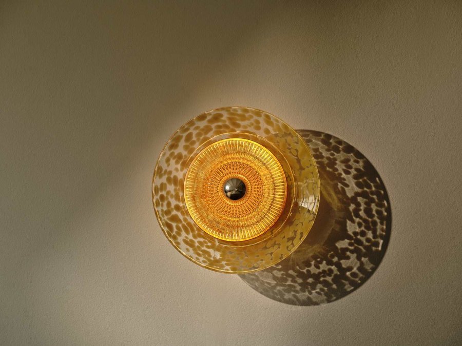 Design By Us DiscoRama V�glampe �50 cm, Amber