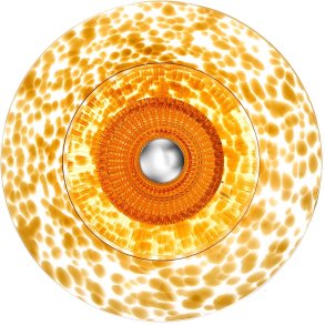Design By Us DiscoRama V�glampe �50 cm, Amber