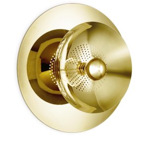 Design By Us Wanted Vglampe med Bagplade 32 cm, Guld