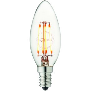 Design By Us Pre LED E14 3,5W Dmpbar, Klar