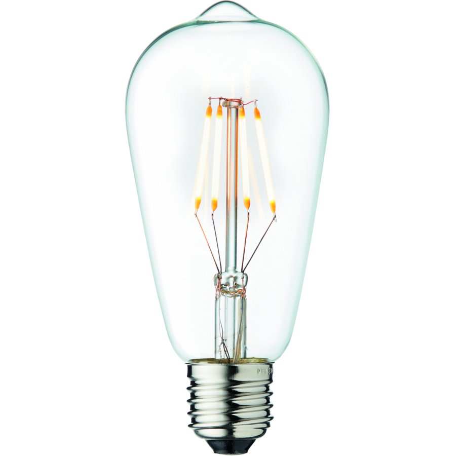 Design By Us Glhbirne Vintage LED E27 3,5W Dimmbar