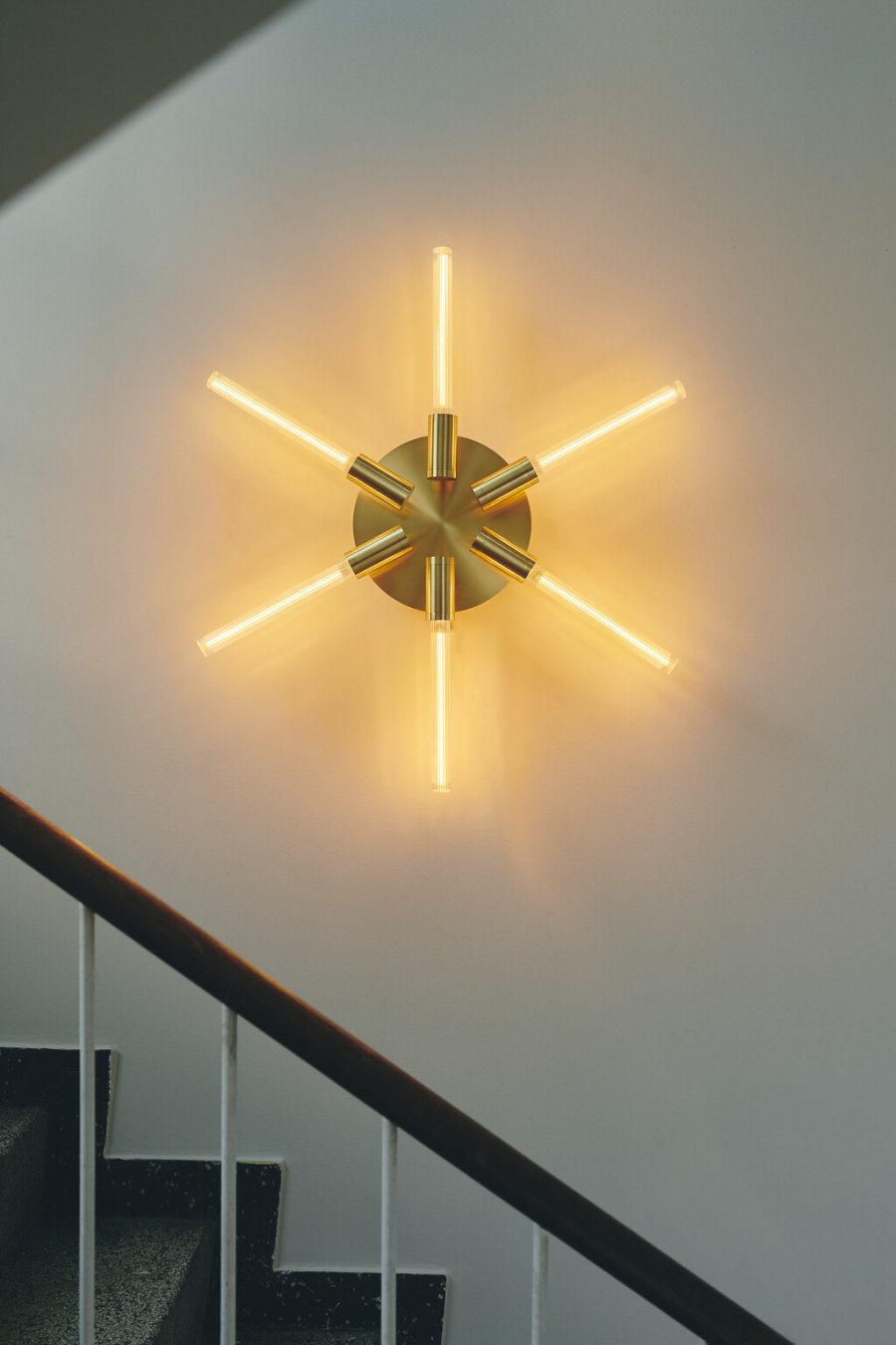 Design By Us Liberty Star Wandleuchte 84 cm, Gold