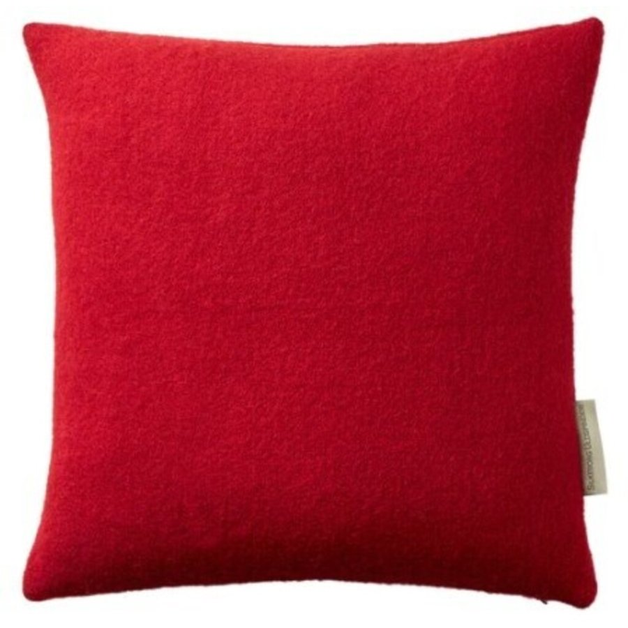 Silkeborg Uldspinderi Athen Pude 40x40 cm, True Red