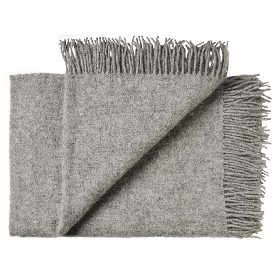 Silkeborg Uldspinderi Sams Plaid 85x130 cm, Nordic Grey