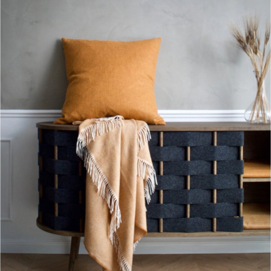 Silkeborg Uldspinderi Cusco Kissen 60x60 cm, Sparks Curry