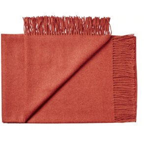 Silkeborg Uldspinderi Cusco Plaid 130x200 cm, Pumpkin Orange