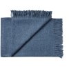 Silkeborg Uldspinderi Cusco Decke 130x200 cm, Denim Blau