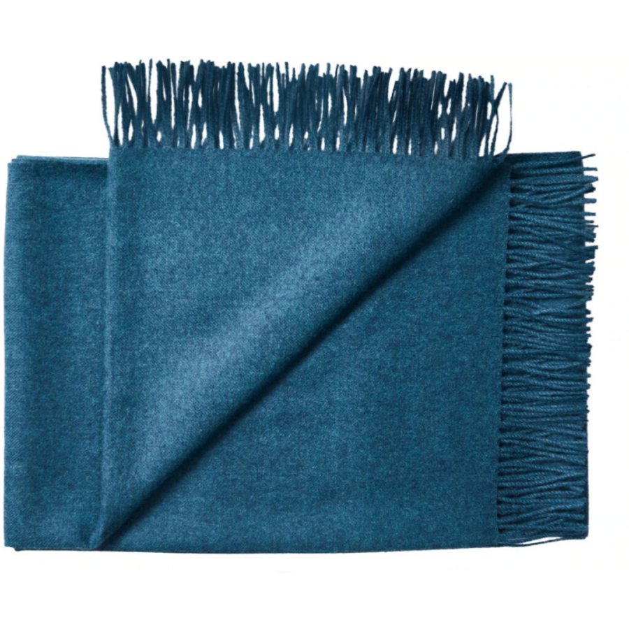 Silkeborg Uldspinderi Cusco Plaid 130x200 cm, Vintage Blue