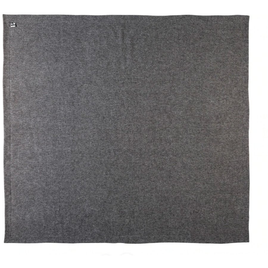 Silkeborg Uldspinderi Gotland Plaid 240x240 cm, Dark Nordic Grey