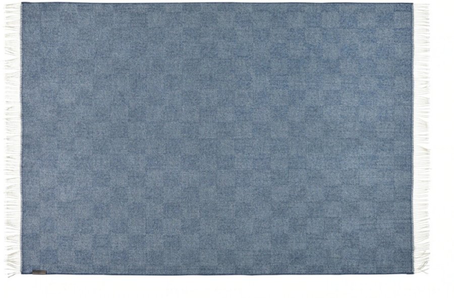 Silkeborg Uldspinderi La Paz Decke 130x200 cm, Denim Blue