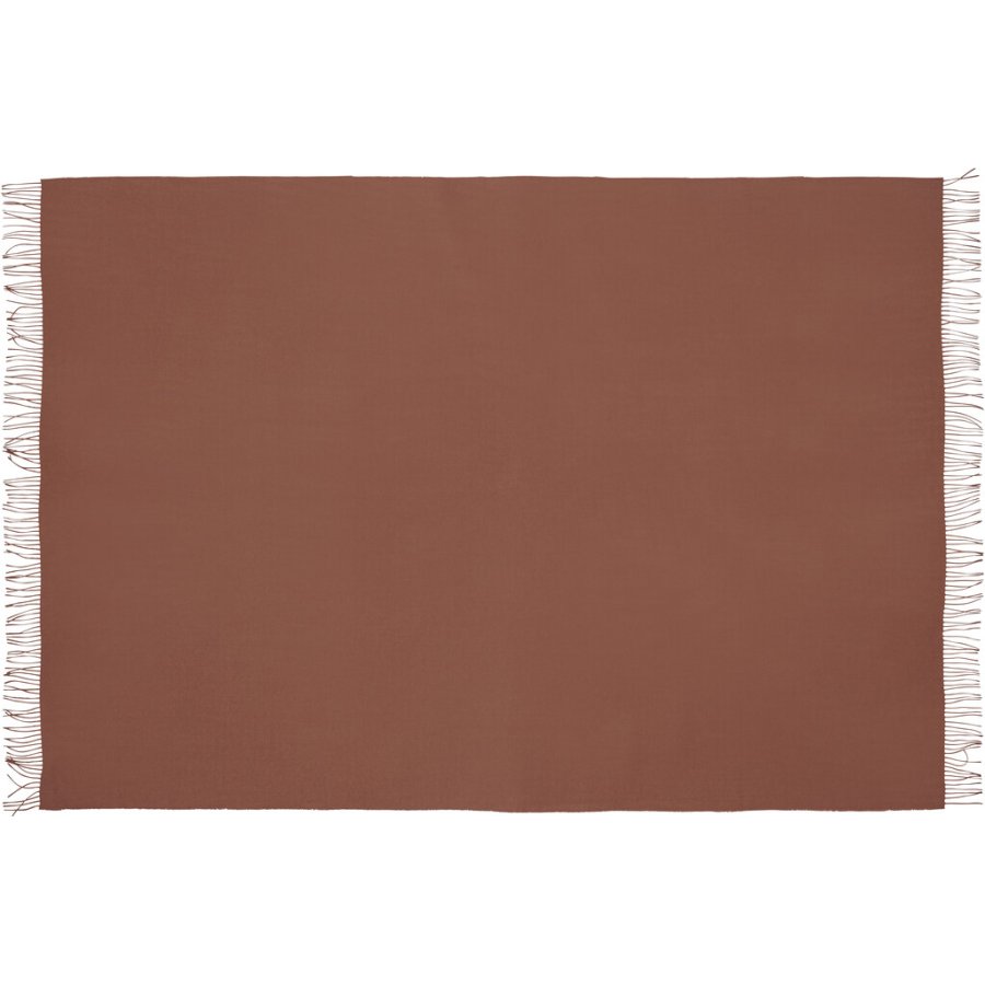 Silkeborg Uldspinderi Lima Decke 130x200 cm, Rosewood