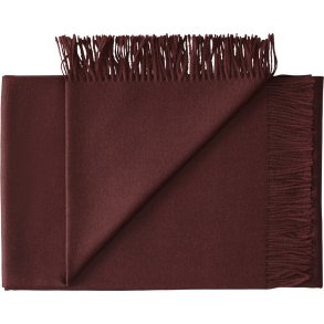 Silkeborg Uldspinderi Lima Plaid 130x200 cm, Beetroot