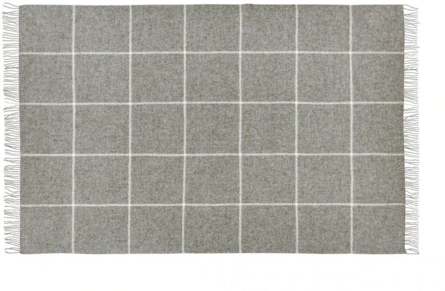 Silkeborg Uldspinderi Mand Decke 140x240 cm, Nordic grey