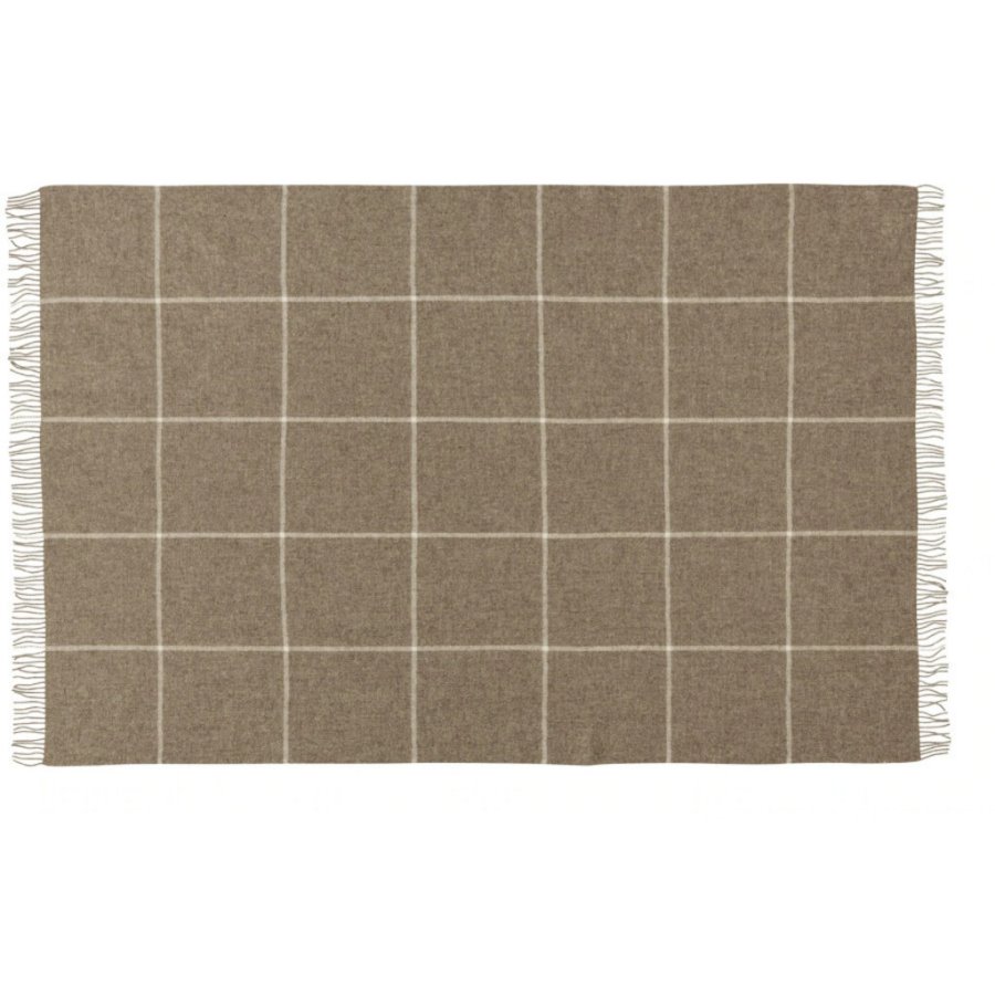 Silkeborg Uldspinderi Mand Decke 140x240 cm, Oak brown