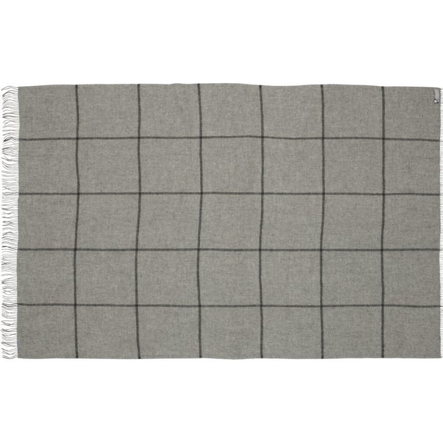 Silkeborg Uldspinderi Mand Decke 140x240 cm, Medium Grey