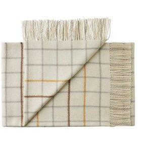 Silkeborg Uldspinderi Quito Decke 130x200 cm, Honey white 