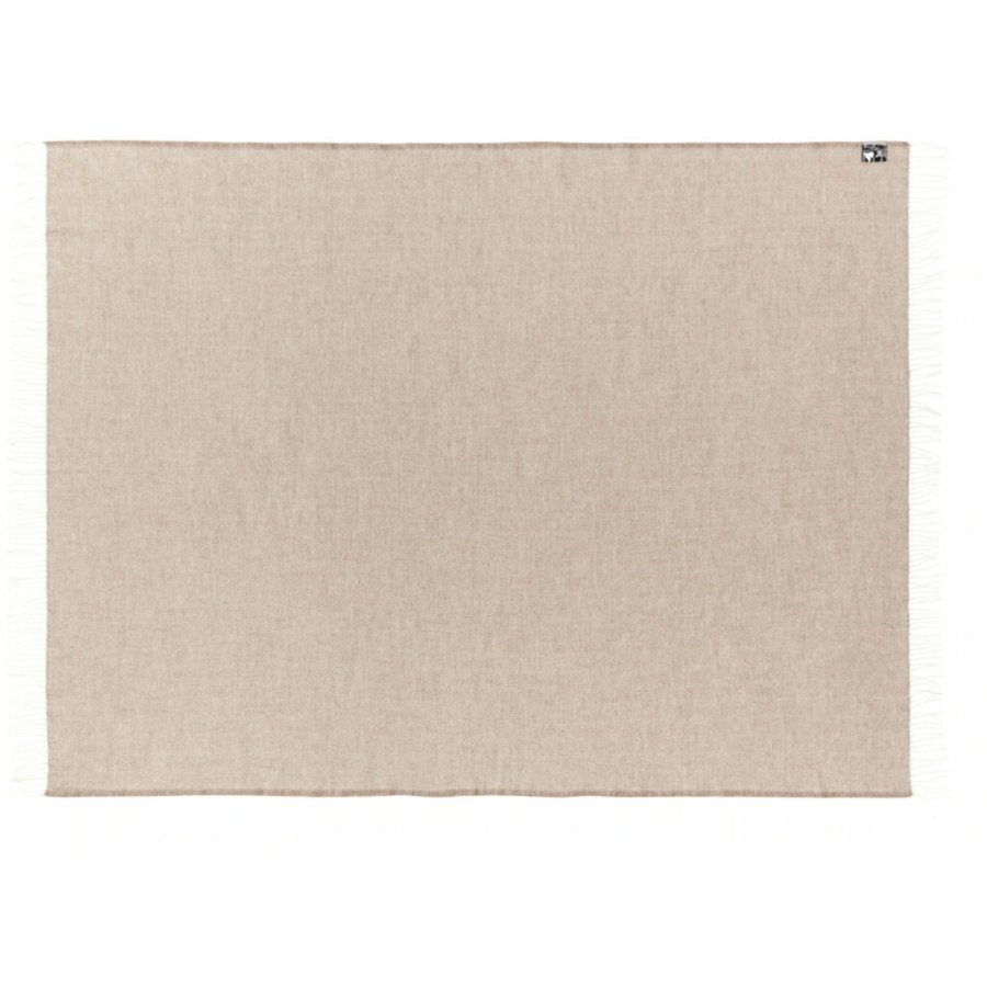 Silkeborg Uldspinderi Sevilla Decke 130x190 cm, Barley Beige