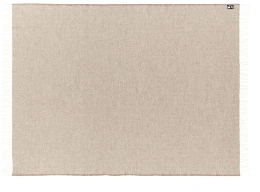 Silkeborg Uldspinderi Sevilla Decke 130x190 cm, Barley Beige