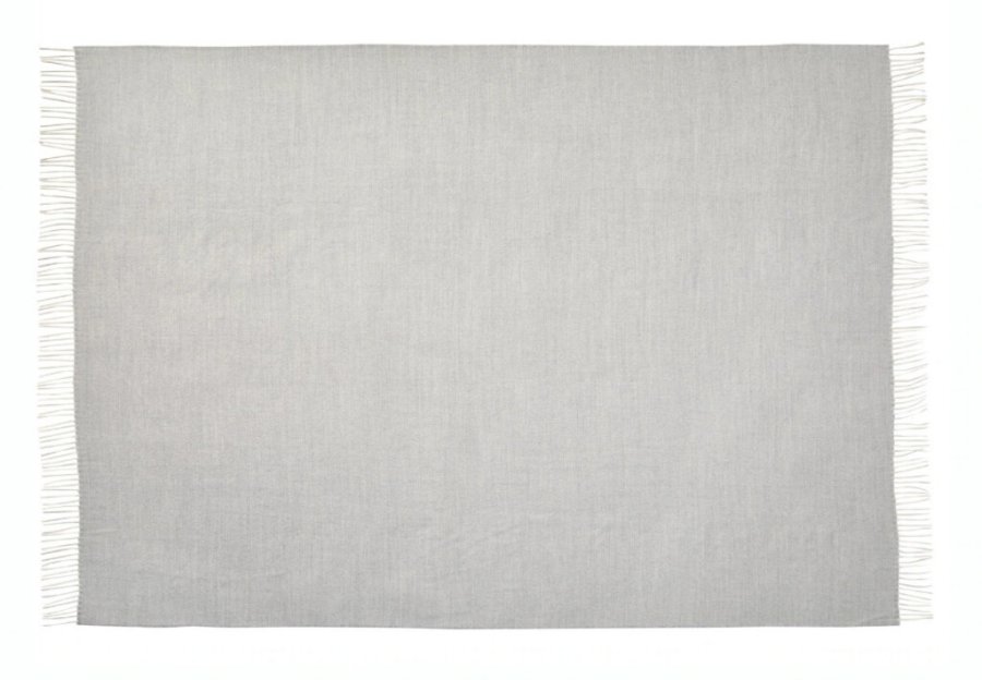 Silkeborg Uldspinderi Panama Decke 130x200 cm, Grey Sand