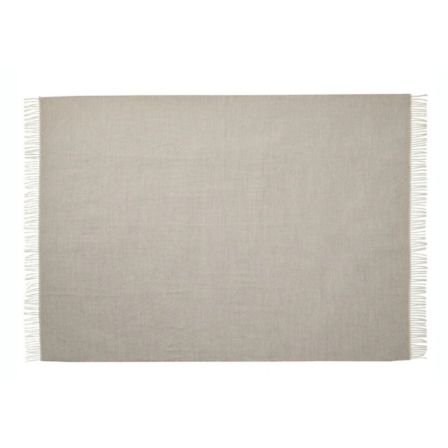 Silkeborg Uldspinderi Panama Plaid 130x200 cm, Grey Bark