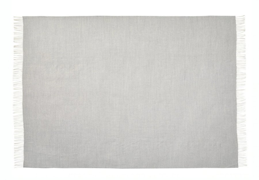 Silkeborg Uldspinderi Panama Decke140x250 cm, Grey Sand