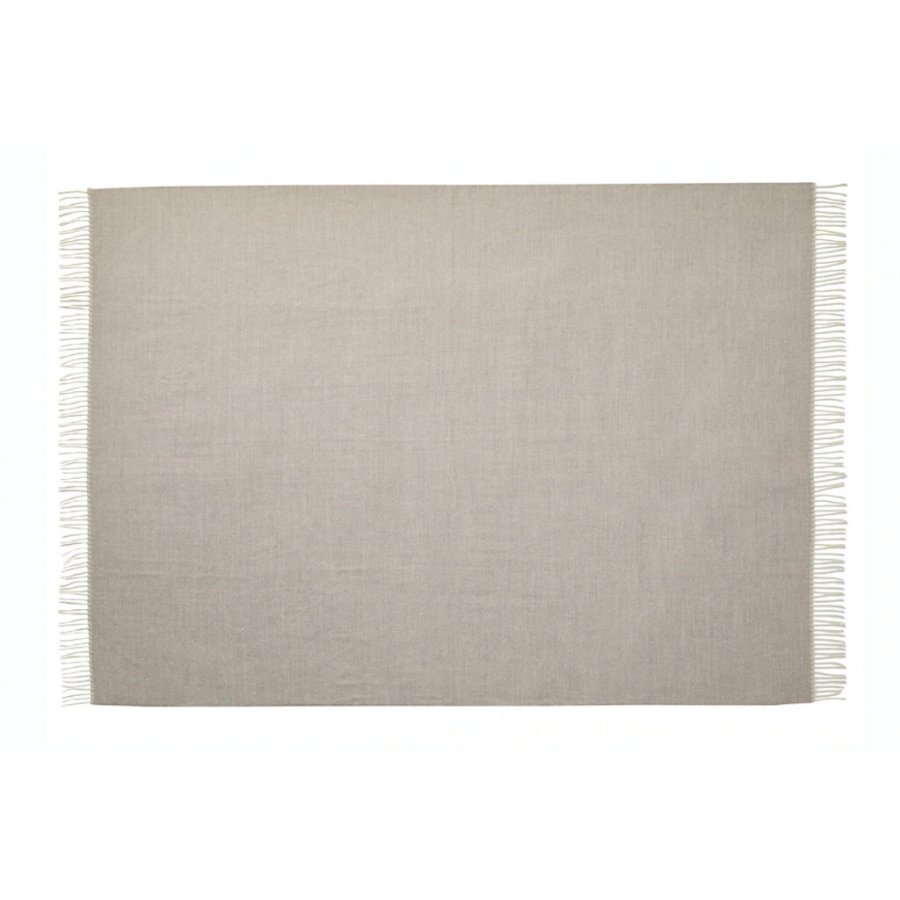 Silkeborg Uldspinderi Panama Decke 140x250 cm, Grey Bark