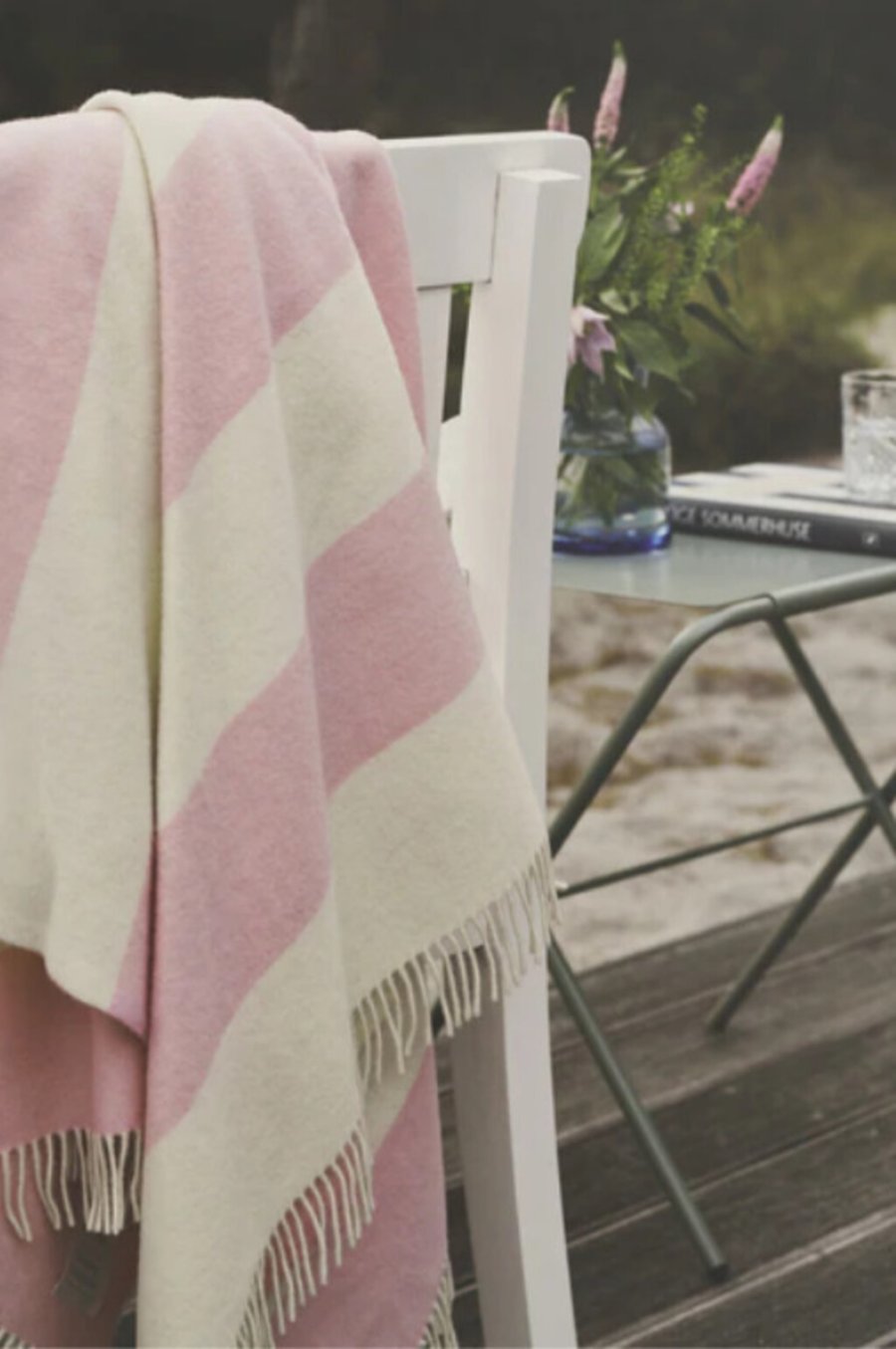 Silkeborg Uldspinderi The Sweater Plaid 130x190 cm, Rosa