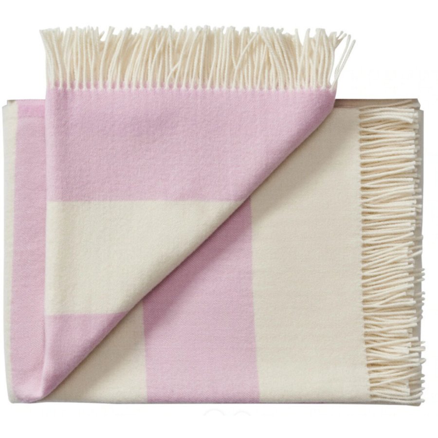 Silkeborg Uldspinderi The Sweater Plaid 130x190 cm, Rosa