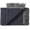 Silkeborg Uldspinderi Alr Decke 140x240 cm, Grey navy