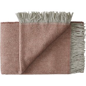 Silkeborg Uldspinderi Liv� Plaid 140x240 cm, Rosewood