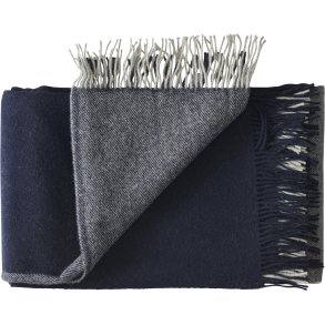 Silkeborg Uldspinderi Drej� Plaid 140x240 cm, Midnight