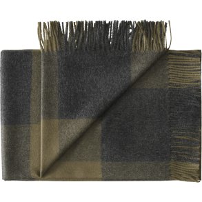 Silkeborg Uldspinderi Caracas Plaid 130x200 cm, Umber