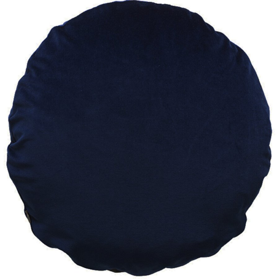 Christina Lundsteen Basic Round Pude �45 cm, Dark Blue
